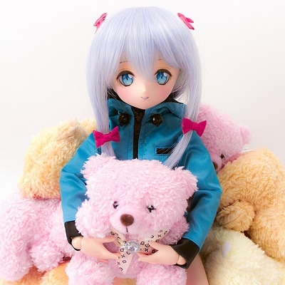 U-3773【wy】1/3ＳＤ/DD(頭囲22~24cm)用ウィッグ