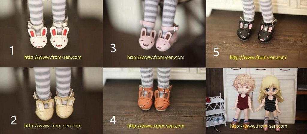 x0091【tuzi】オビツ１１用靴　