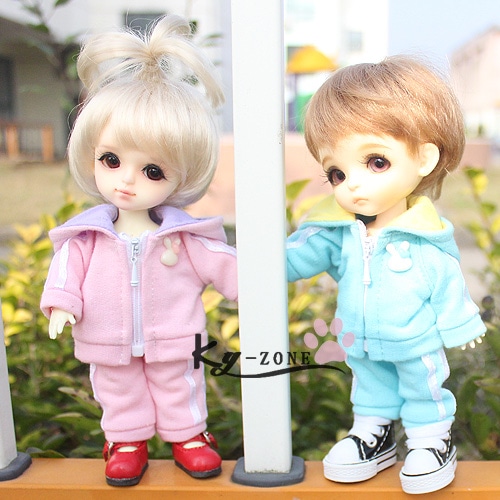 AF5686【kuyin】1/8（16cm）ドール用洋服2点セット | ◇ドール洋服