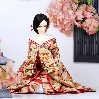 AF7607【L.T】1/3幼SD,MSD,SD,DD（L/M），SD13,SD17男用着物-枫凰