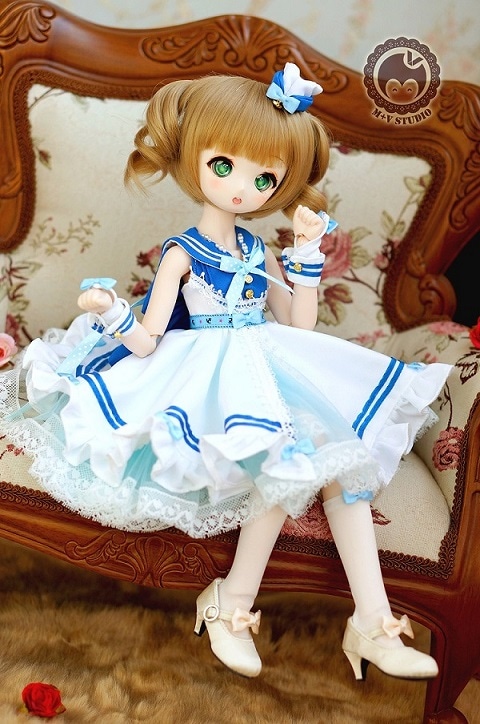 AF7337【mu】1/4MSD/MDD用洋服5点セット
