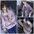 AF7792【inyx】MSD,SD/DD,SD13,SD17用シャツ|ワンピ/シャツ/ブラウス/セーター|◆ドール洋服（種類別）