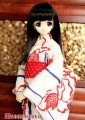 AF7714【MOMO】MSD，SD/DD/SD13女用 浴衣|ゆかた|◆ドール洋服（種類別）