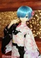 AF7777【MOMO】MSD，SD/DD/SD13女用 浴衣|ゆかた|◆ドール洋服（種類別）