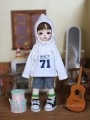 AF7829【TATA】★幼SD用パーカー|単品コート/ジャケット/上着類|◆ドール洋服（種類別）