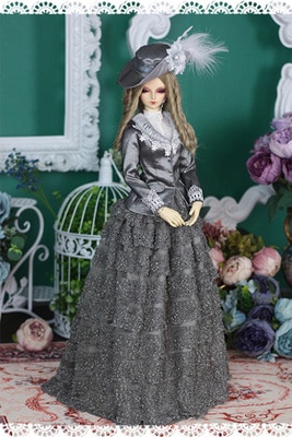 AF7841【Odd Numbers】1/3SD/SDGR女/SD16少女（多サイズ対応）用洋服5点セット