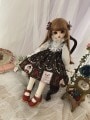 AF7847【Xmya】MSD,幼SD洋服2点セット|ドレス|◆ドール洋服（種類別）