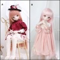 U-3824【mini】幼SD、MSD,ＳＤ/DD(頭囲15~24cm)用ウィッグ|SD/DD|◆ドールウィッグ