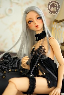 AF7420【mu】1/3SD16，SDGR， DD（L/M）用ベビードール4点セット