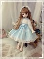 AF7934【Xmya】MSD,幼SD洋服2点セット|ドレス|◆ドール洋服（種類別）