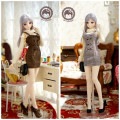 AF7897【mu】DD(L/M)用洋服3点セット|女の子 セット服(総合)|◆ドール洋服（種類別）