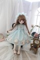 AF7971【Xmya】MSD,幼SD洋服2点セット|ドレス|◆ドール洋服（種類別）