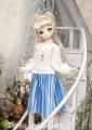 AF7980【bluebban】MSD/MDD用洋服4点セット|女の子カジュアル服|◆ドール洋服（種類別）