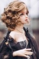 U-3842【D.C.D】幼SD,MSD,SD/DD(頭囲16~24cm)用ウィッグ|SD/DD|◆ドールウィッグ