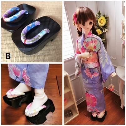 KT-L-485【SEN】1/3MSD,SD，DD用下駄-B