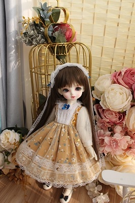 AF8039【Xmya】1/3SD/DD,Blythe,MSD,幼SD洋服2点セット