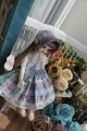 AF8044【Xmya】MSD用洋服2点セット|ドレス|◆ドール洋服（種類別）