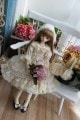AF8047【Xmya】SD/DD,Blythe,MSD,幼SD洋服2点セット|ドレス|◆ドール洋服（種類別）