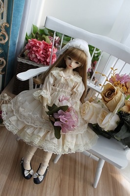 AF8047【Xmya】1/3SD/DD,Blythe,MSD,幼SD洋服2点セット