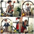 AF8061【MD】MSD用洋服5点セット|女の子カジュアル服|◆ドール洋服（種類別）