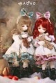 AF8079【MD】幼SD用洋服4点セット|女の子カジュアル服|◆ドール洋服（種類別）
