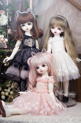 0特売即納品AF7990【emc】1/4洋服3点セット（ピンク/MSD）