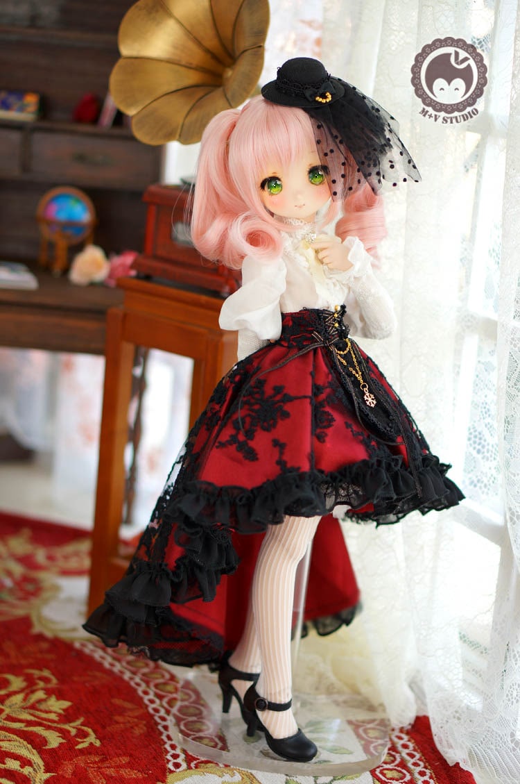 AF8262【mu】1/4blythe,MSD/MDD用洋服５点セット