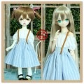 AF8228【MOMO】幼SD，MSD,SD/DD用洋服2点セット|女の子カジュアル服|◆ドール洋服（種類別）