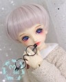 U-3883【M7】幼SD，MSD,SD/DD(頭囲16~23cm)用ウィッグ|SD/DD|◆ドールウィッグ