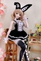 AF8291【keke】MSD,SD,DD(L/M),DDDY用洋服5点セット|メイド服/メイド風|◆ドール洋服（種類別）