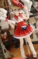 AF8292【双核心】MSD/MDD用洋服6点セット（赤）|女の子カジュアル服|◆ドール洋服（種類別）