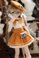AF8294【双核心】MSD/MDD用洋服6点セット（黄）|女の子カジュアル服|◆ドール洋服（種類別）