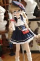 AF8295【双核心】MSD/MDD用洋服6点セット（紺）|女の子カジュアル服|◆ドール洋服（種類別）