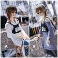 AF8307【inyx】★MSD,SD13、SD17用洋服2点セット|男の子 セット服(総合)|◆ドール洋服（種類別）