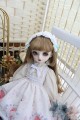 AF8329【Xmya】Blythe,MSD,幼SD洋服2点セット|ドレス|◆ドール洋服（種類別）