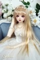 U-3890【SALA】幼SD,MSD，ＳＤ/DD(頭囲15~24cm)用ウィッグ|SD/DD|◆ドールウィッグ