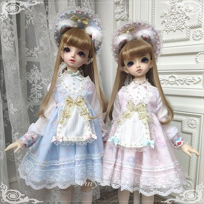 0特売即納品AF8118【im】1/3SD/SDGr女用洋服5点セット（ピンク）