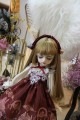 AF8398【Xmya】Blythe,MSD,幼SD洋服2点セット|ドレス|◆ドール洋服（種類別）