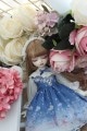 AF8399【Xmya】Blythe,MSD,幼SD洋服2点セット|ドレス|◆ドール洋服（種類別）