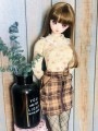 AF8403【u.u.z】MSD,SD/DD用洋服2点セット|女の子カジュアル服|◆ドール洋服（種類別）