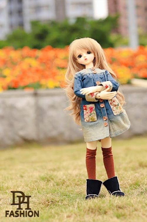 DF0353【DollHeart】1/4MSD/MDDドール用衣装md000322