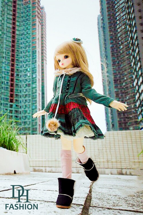 DF0355【DollHeart】1/4MSD/MDDドール用衣装md000324