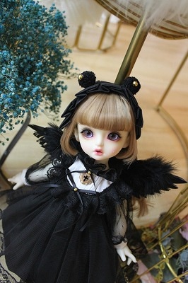 AF8546【Xmya】1/3Blythe,SD/DD,MSD,幼SD洋服3点セット