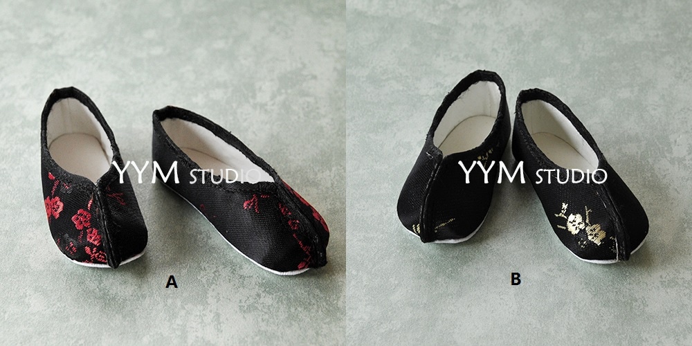 KT-F-027【YYM】1/3ド-ル用中華風靴