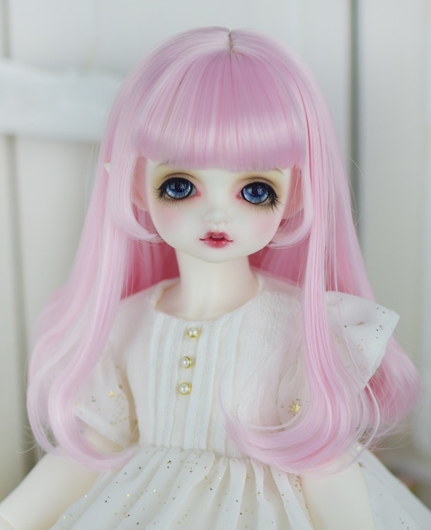 U-3914【mw】1/3幼SD,MSD，SD/DD(頭囲15~24cm)用ウィッグ