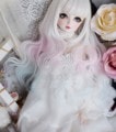 U-3922【mw】幼SD，MSD，SD/DD(頭囲15~24cm)用ウィッグ|SD/DD|◆ドールウィッグ