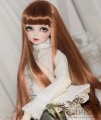 U-3923【mw】幼SD,MSD，SD/DD(頭囲15~24cm)用ウィッグ|SD/DD|◆ドールウィッグ