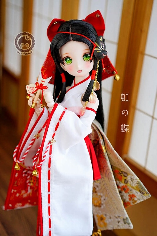 AF8631【mu】1/4MSD/MDD用洋風女巫着物8点セット（限定）