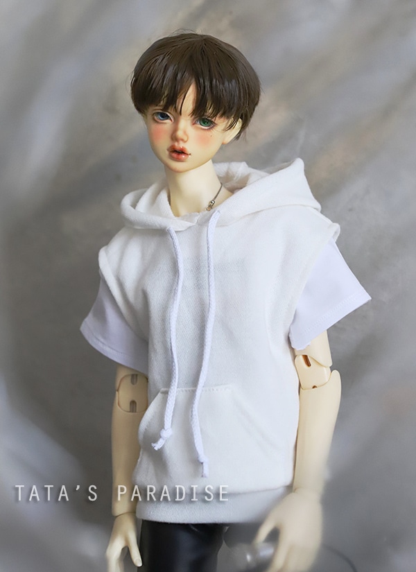 AF8658【TATA】1/3MSD、SD13、SD17用パーカー（袖なし）