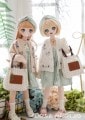 AF8665【bluebban】MSD/MDD用洋服5点セット(2色あり)